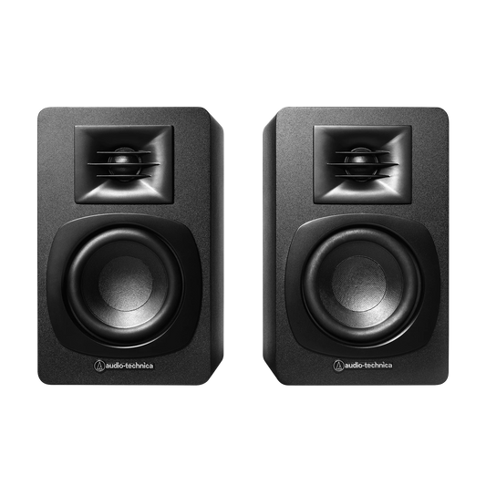 Audio-Technica - Powered Bookshelf Speakers - AT-SP3X