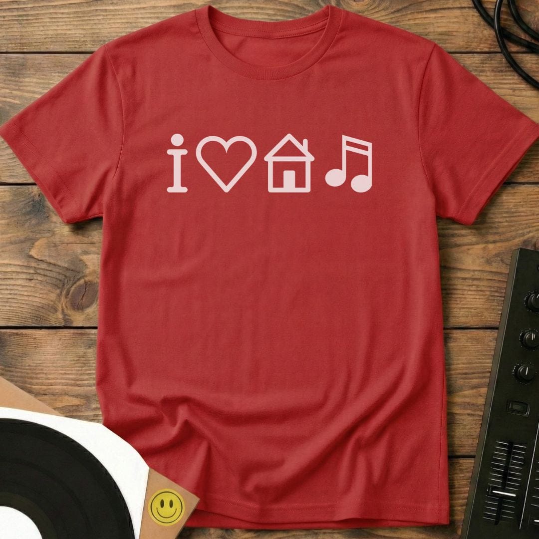 I Love House Music T-Shirt