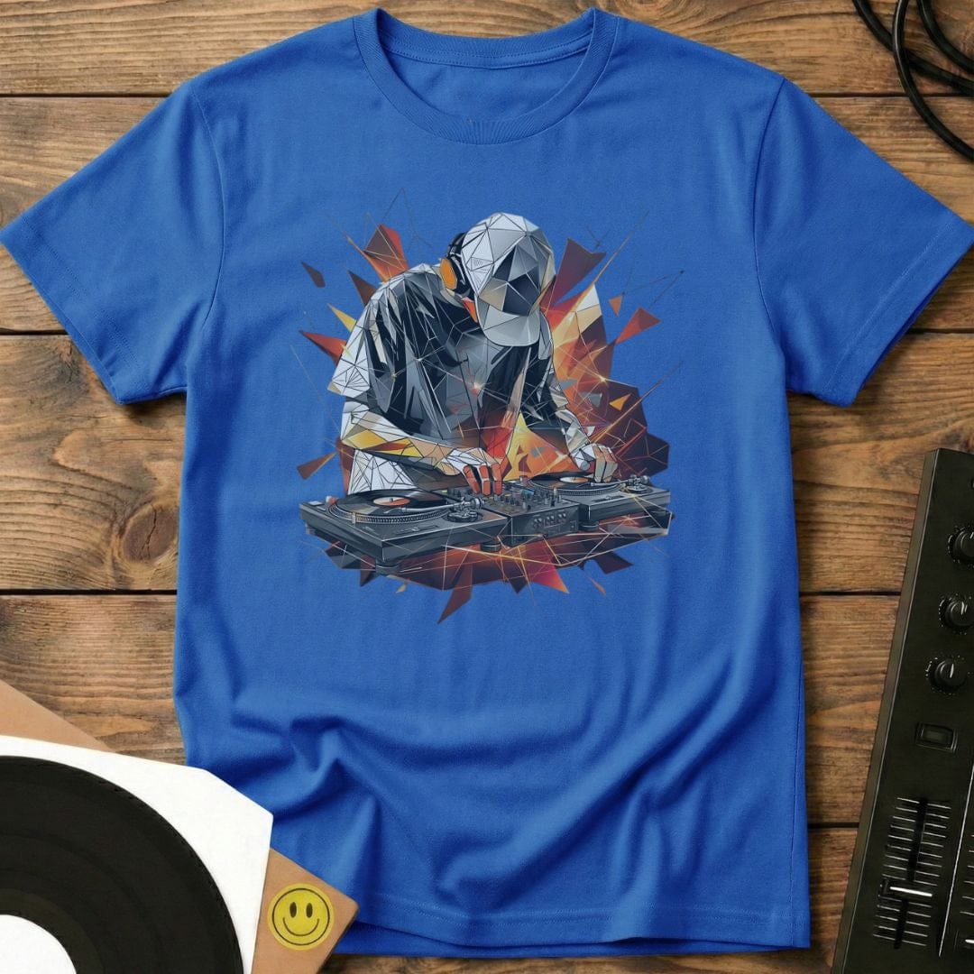 Polygonal Turntable DJ T-Shirt