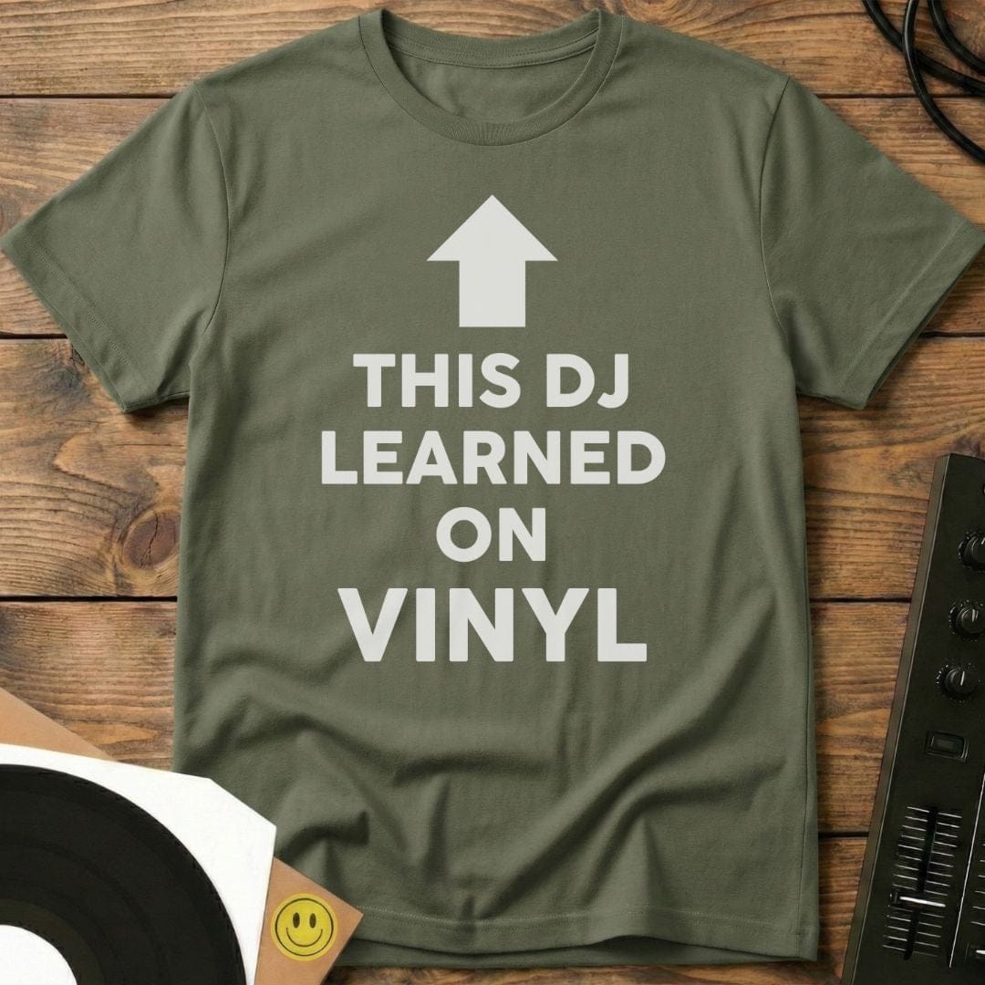 This DJ Learned On Vinyl T-Shirt