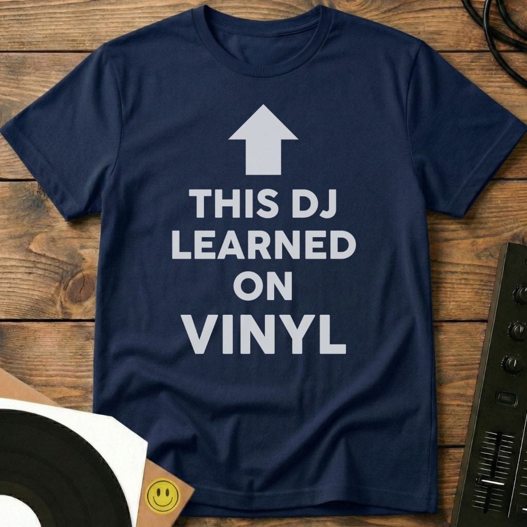 This DJ Learned On Vinyl T-Shirt