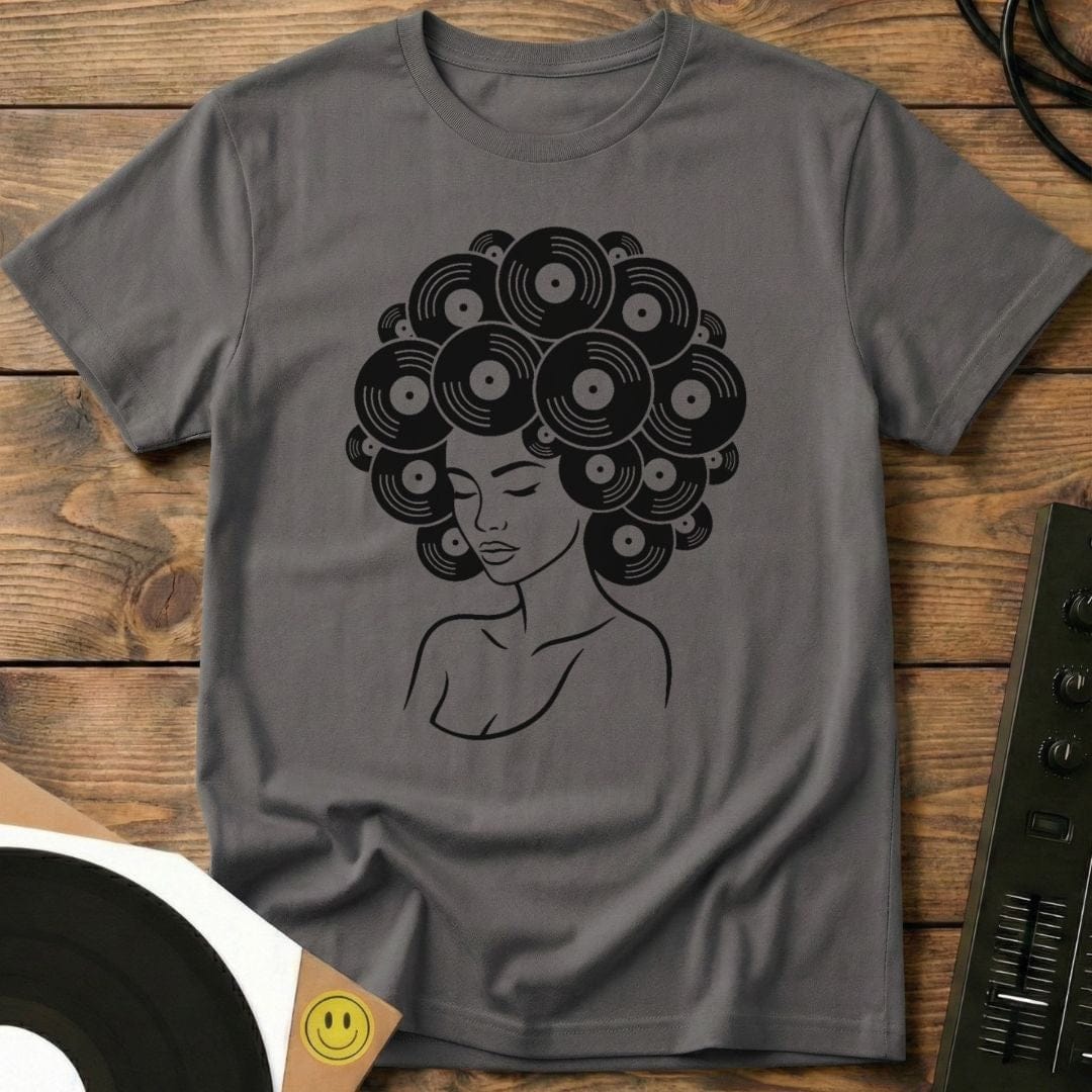 Vinyl Afro T-Shirt