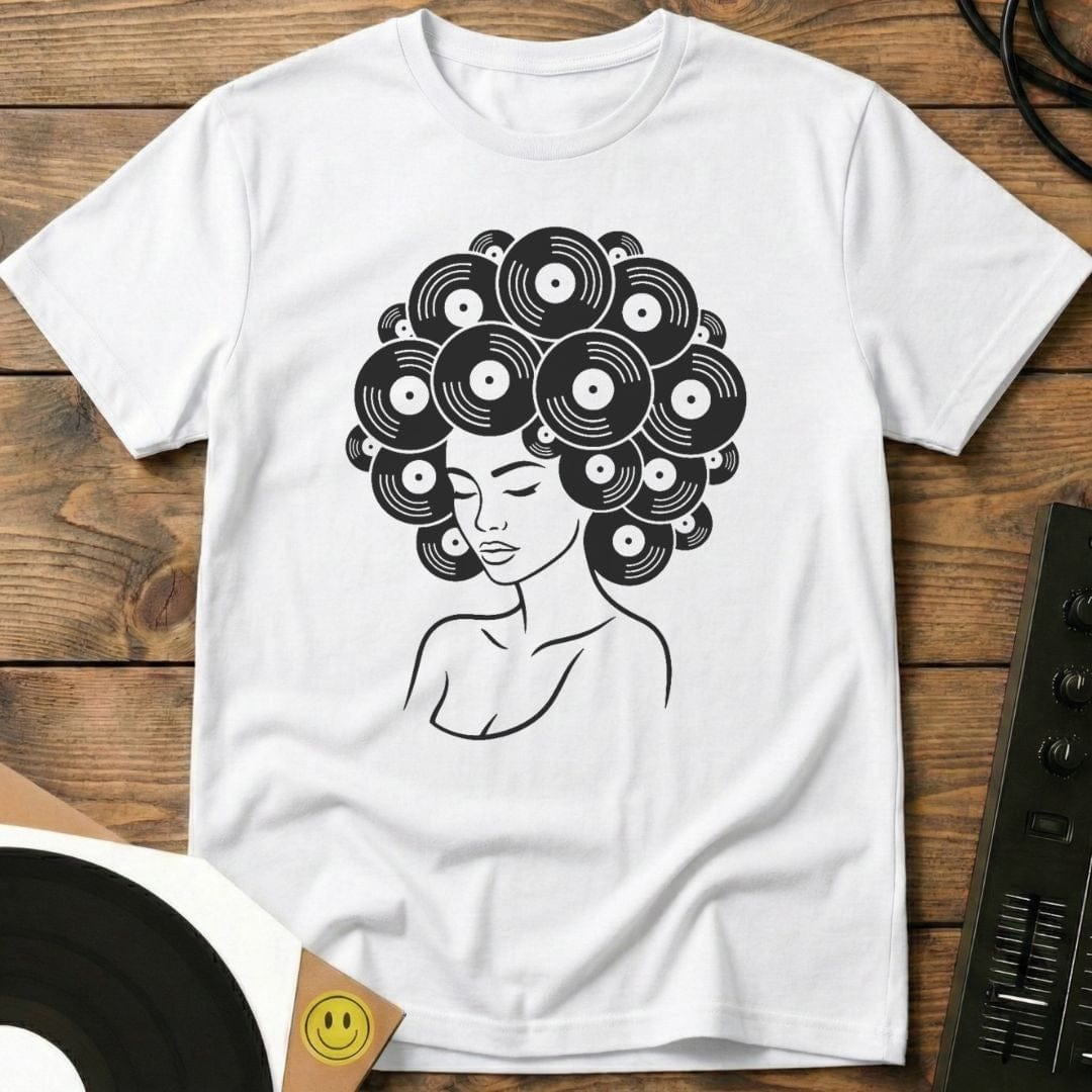 Vinyl Afro T-Shirt