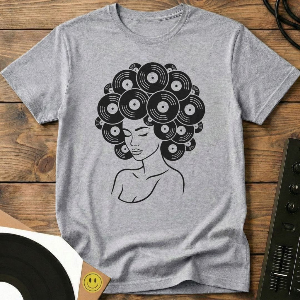 Vinyl Afro T-Shirt